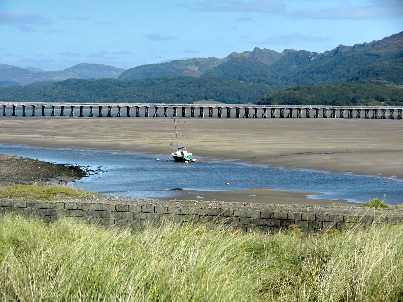 Afon Mawddach river, Barmouth